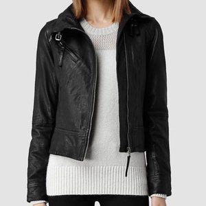All Saints Belvedere leather jacket